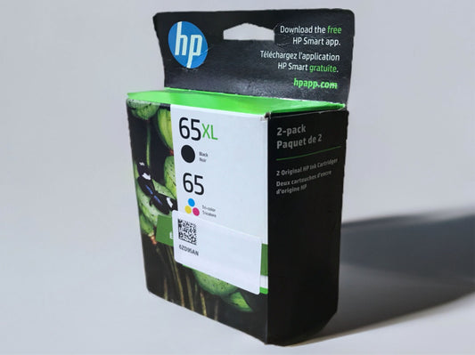 HP 6ZD95AN (65XL/65) High Yield Black Standard Tricolor Ink
