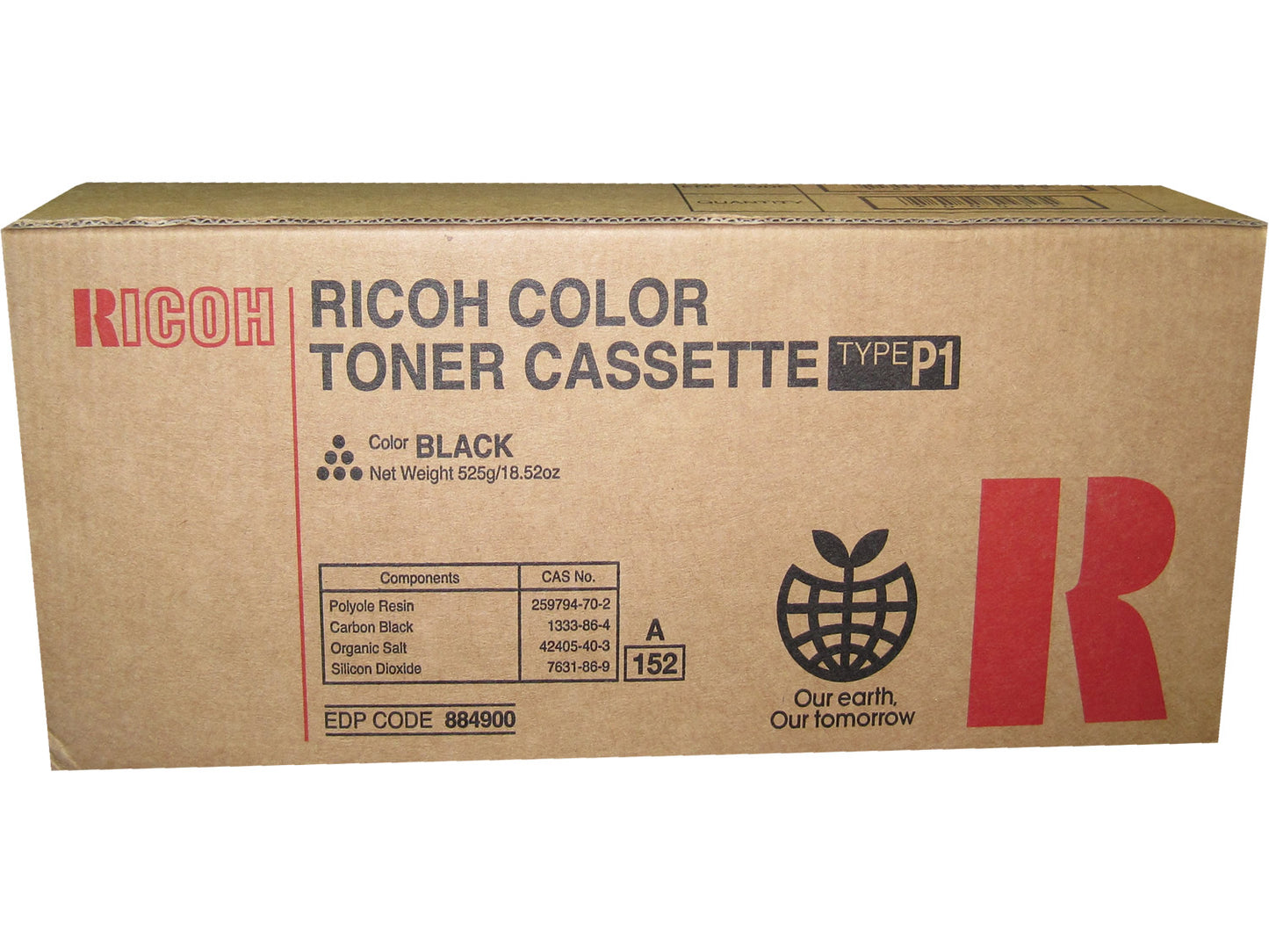 RICOH 884900 Black Toner Type P1 19k