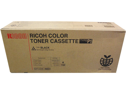 RICOH 888231 Black Toner Type P1 19k