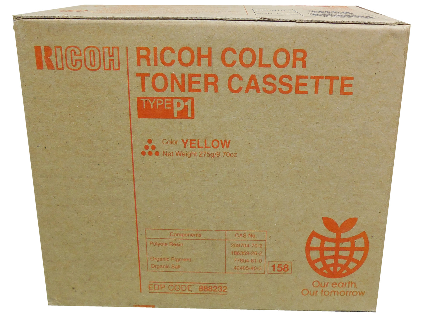 RICOH 888232 Yellow Toner Type P1 10k