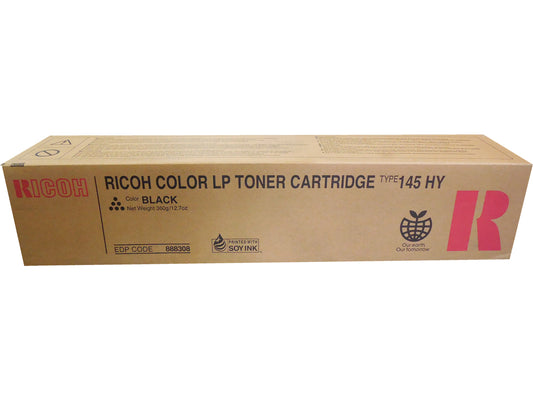 RICOH 888308 Black High Yield Toner Type 145 15k