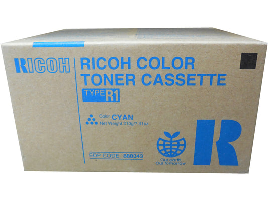 RICOH 888343 Cyan Toner Cartridge Type R1