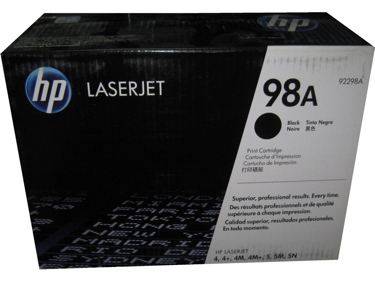 HP 92298A (98A) Black Toner Cartridge