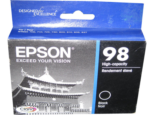 EPSON T098120 (98) Black High Yield Ink