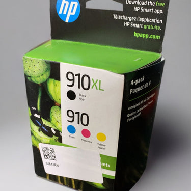 HP 3JB41AN (910XL/910) Black/Tri-color 4 Pack