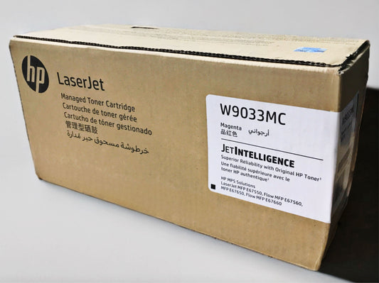 HP W9033MC Magenta Managed Toner