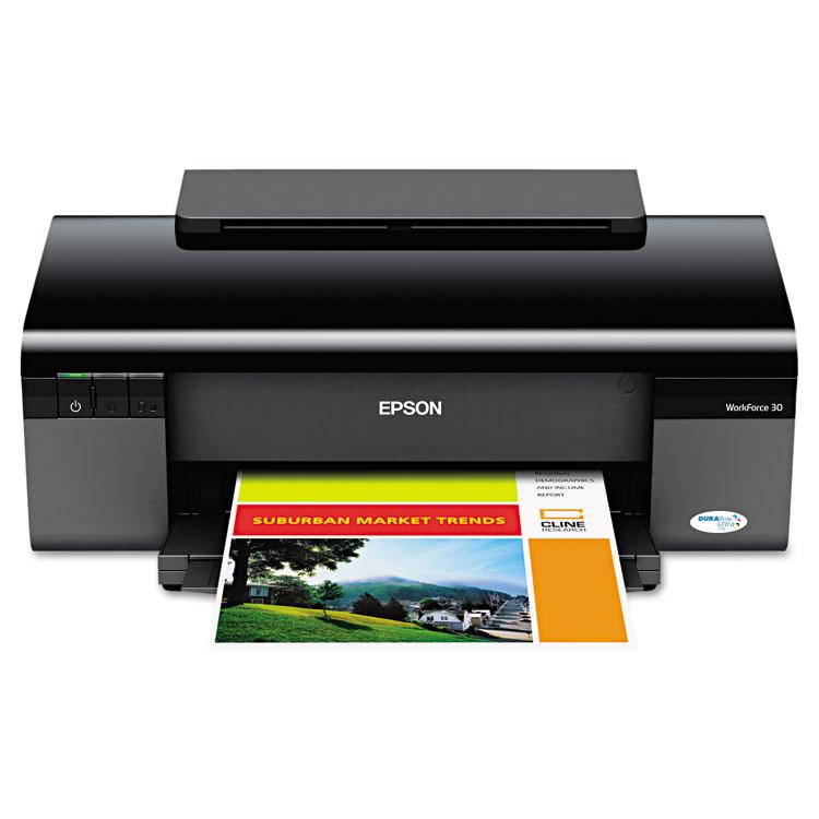 EPSON C11CA19201 WorkForce 30 Color Inkjet Printer