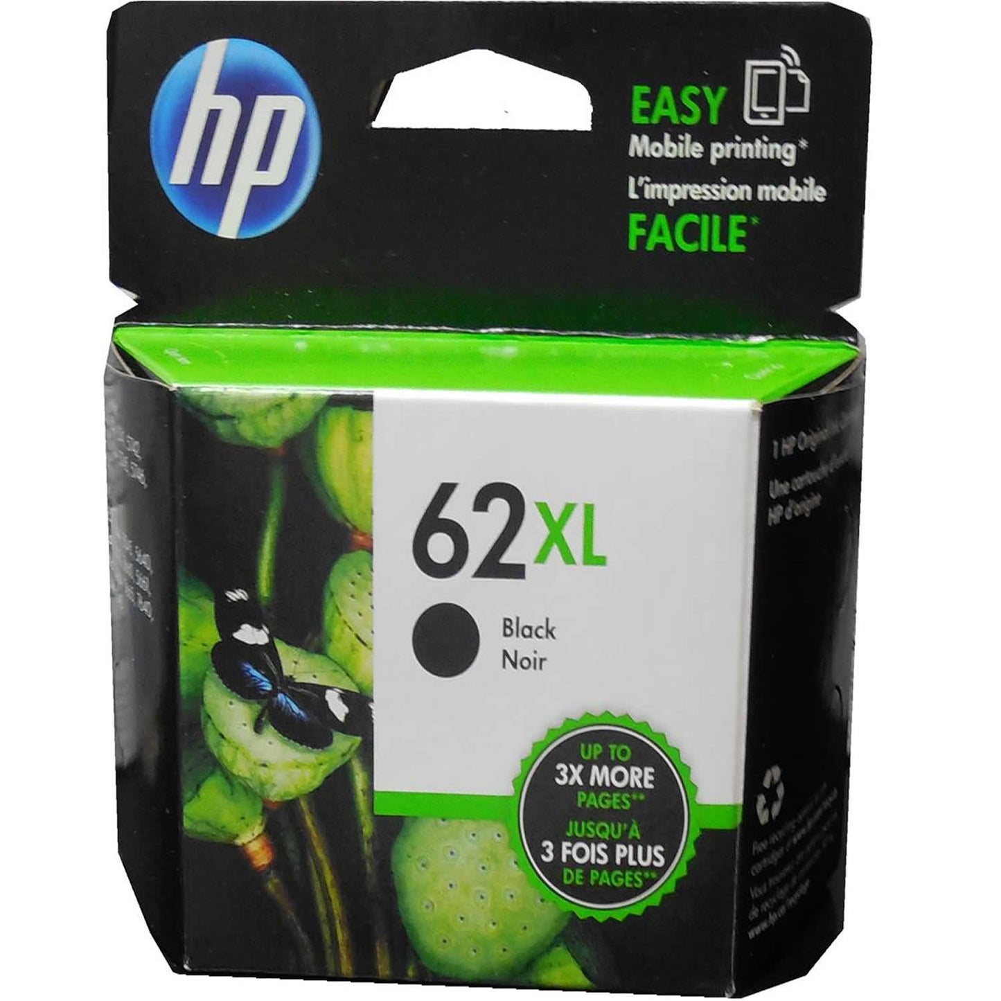 HP C2P05AN (62XL) Black High Yield Ink Cartridge