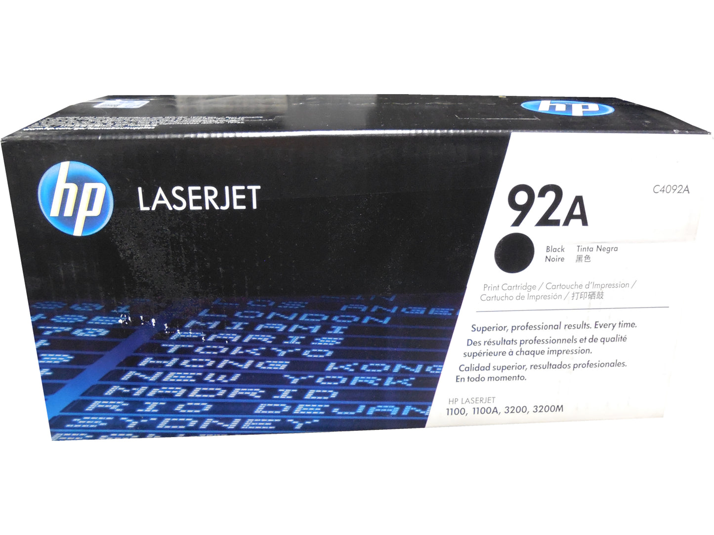 HP C4092A (92A) Black Toner Cartridge