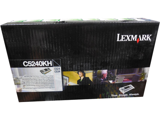 LEXMARK C5240KH Black High Yield Toner 8k