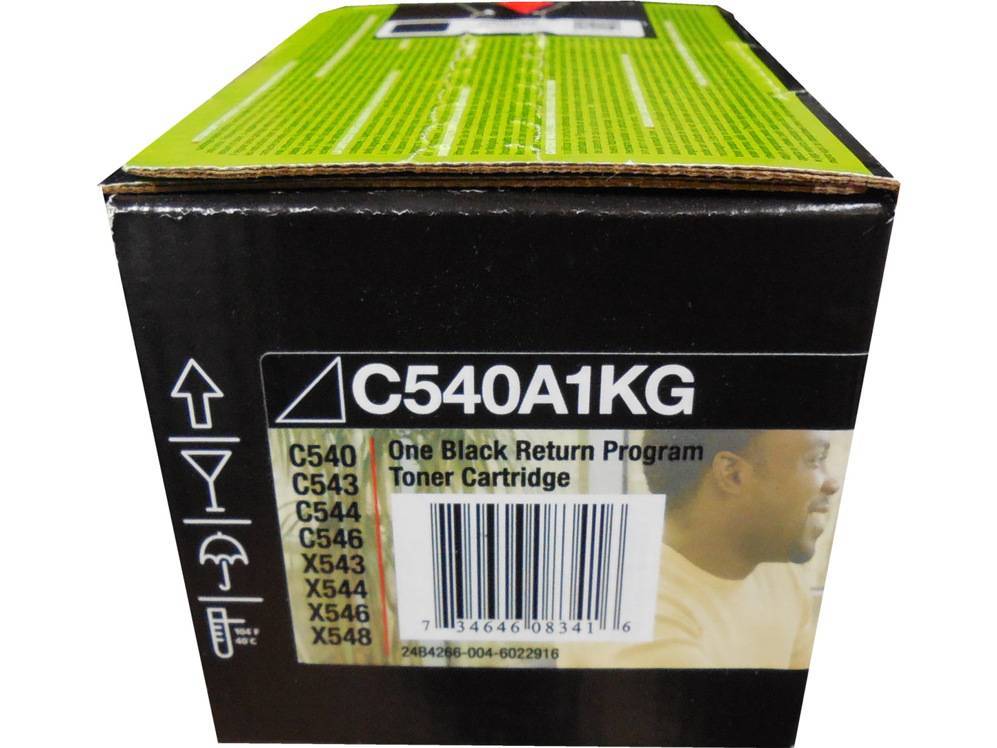 LEXMARK C540A1KG Black Toner 1k