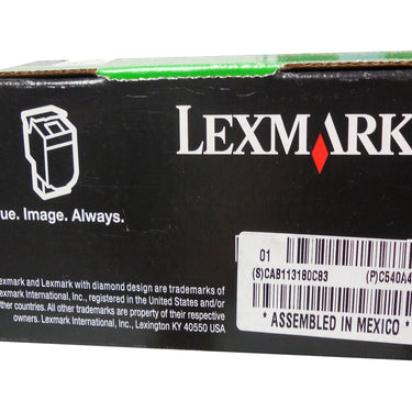 LEXMARK C540A4CG Cyan Return Program Toner 1k