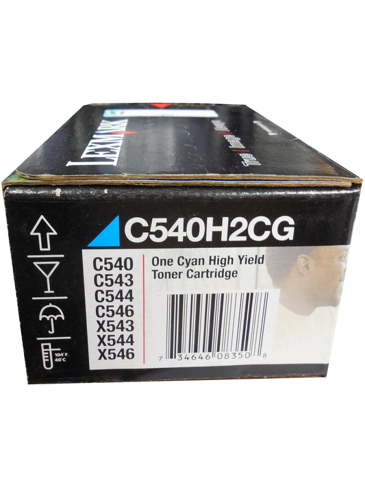 LEXMARK C540H2CG Cyan High Yield Toner 2k