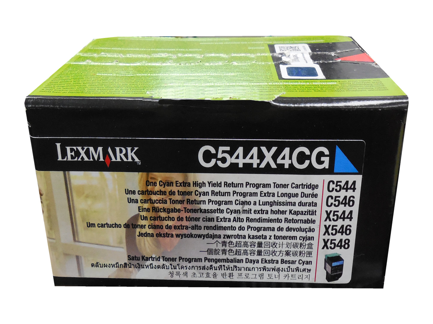 LEXMARK C544X4CG Cyan Extra High Yield Toner 4k