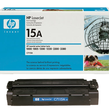 HP C7115A (15A) Black Toner Cartridge