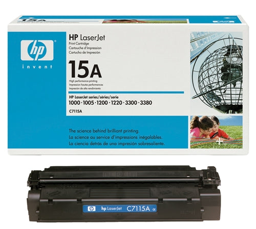 HP C7115A (15A) Black Toner Cartridge