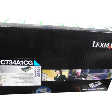 LEXMARK C734A1CG Cyan Toner 6k