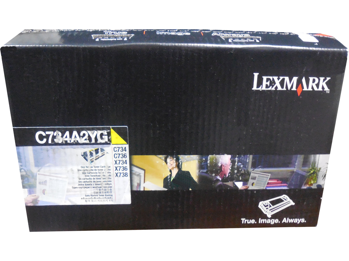 LEXMARK C734A2YG Yellow Toner 6k