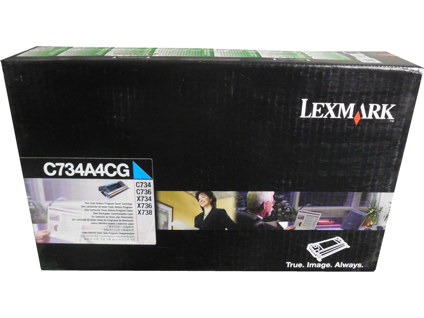 LEXMARK C734A4CG Cyan Toner 6k