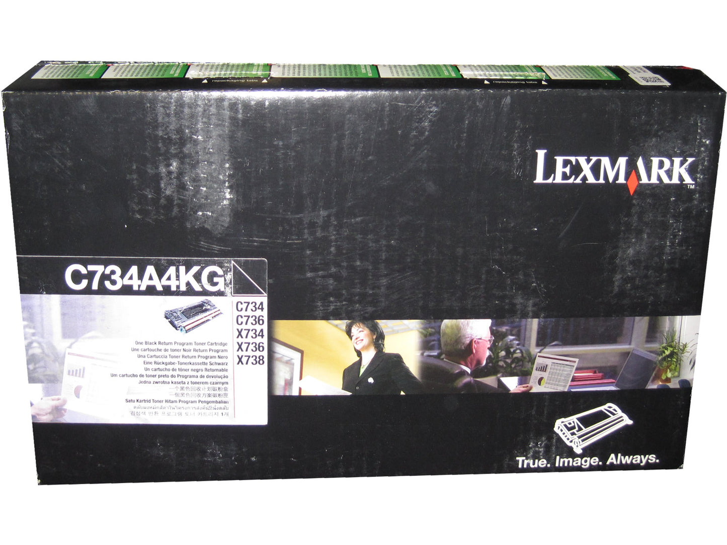 LEXMARK C734A4KG Black Toner 8k