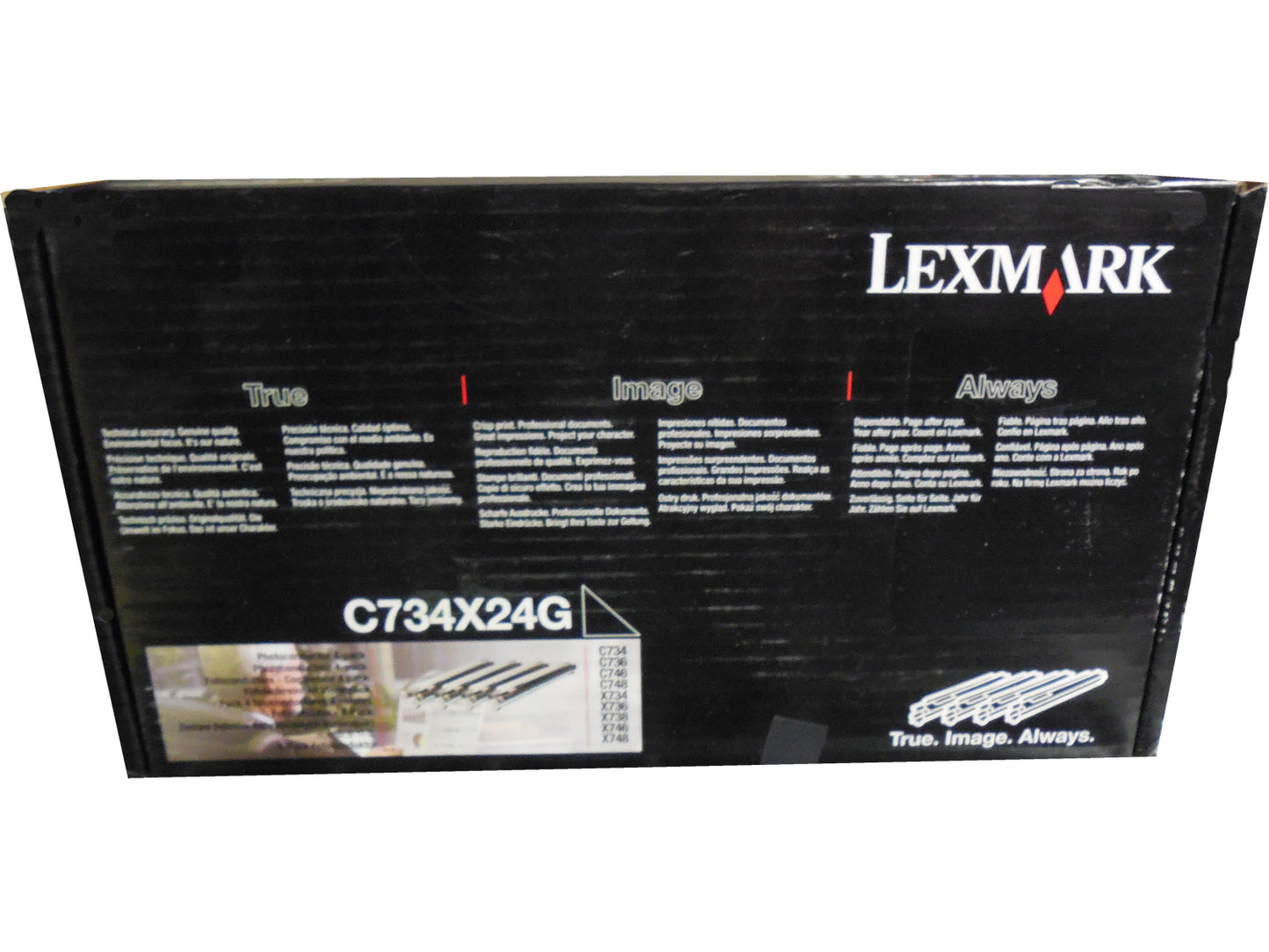 LEXMARK C734X24G Photoconductor Kit 4-Pack