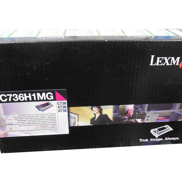 LEXMARK C736H1MG Magenta High Yield Toner 10k