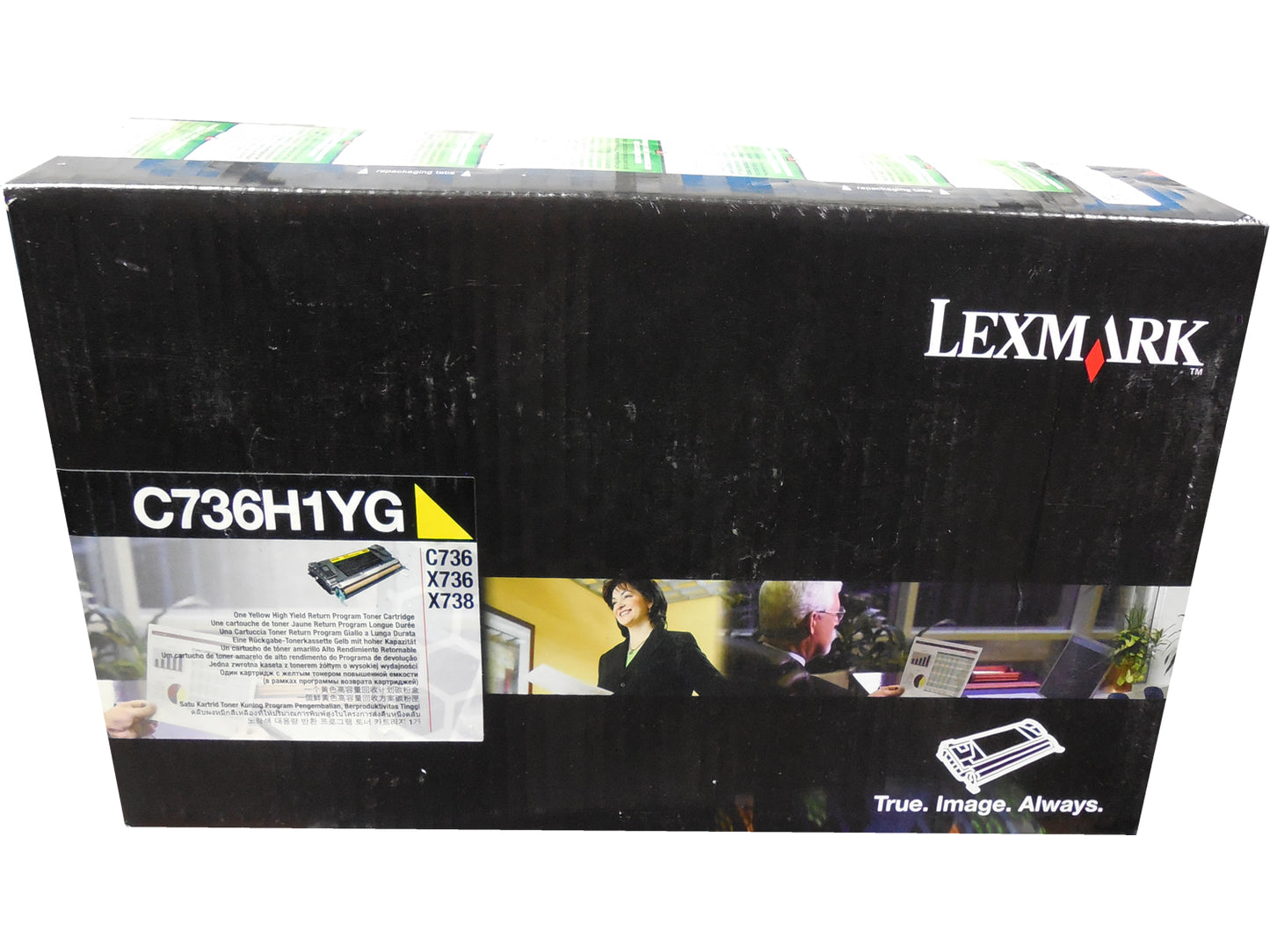 LEXMARK C736H1YG Yellow High Yield Toner 10k