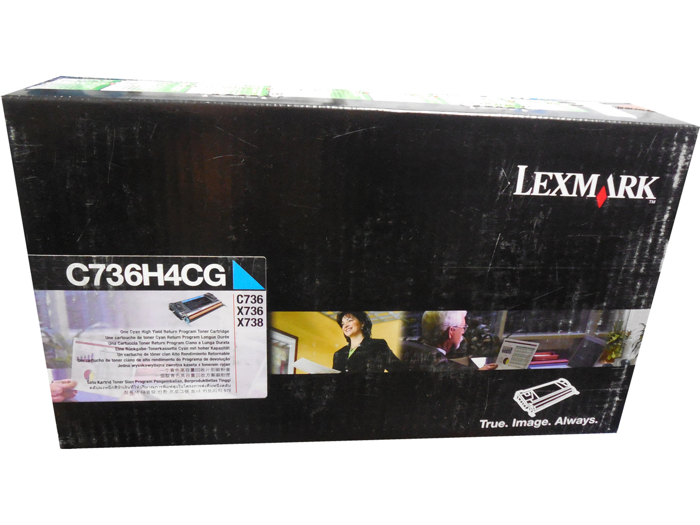 LEXMARK C736H4CG Cyan High Yield Toner 10k