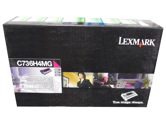 LEXMARK C736H4MG Magenta High Yield Toner 10k