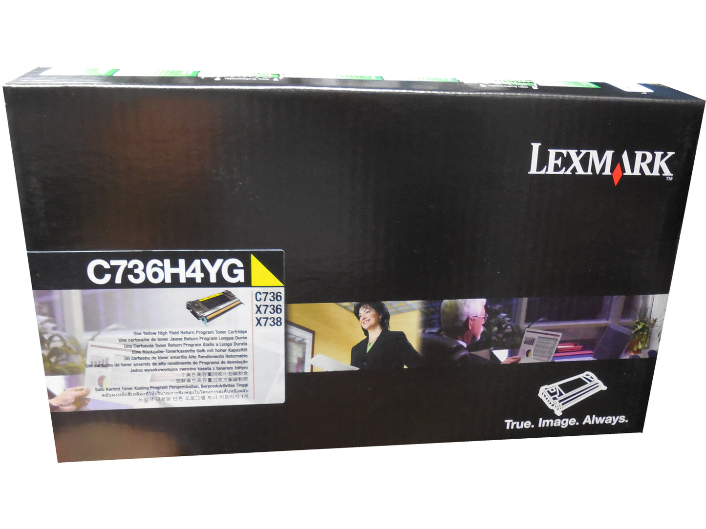 LEXMARK C736H4YG Yellow High Yield Toner 10k