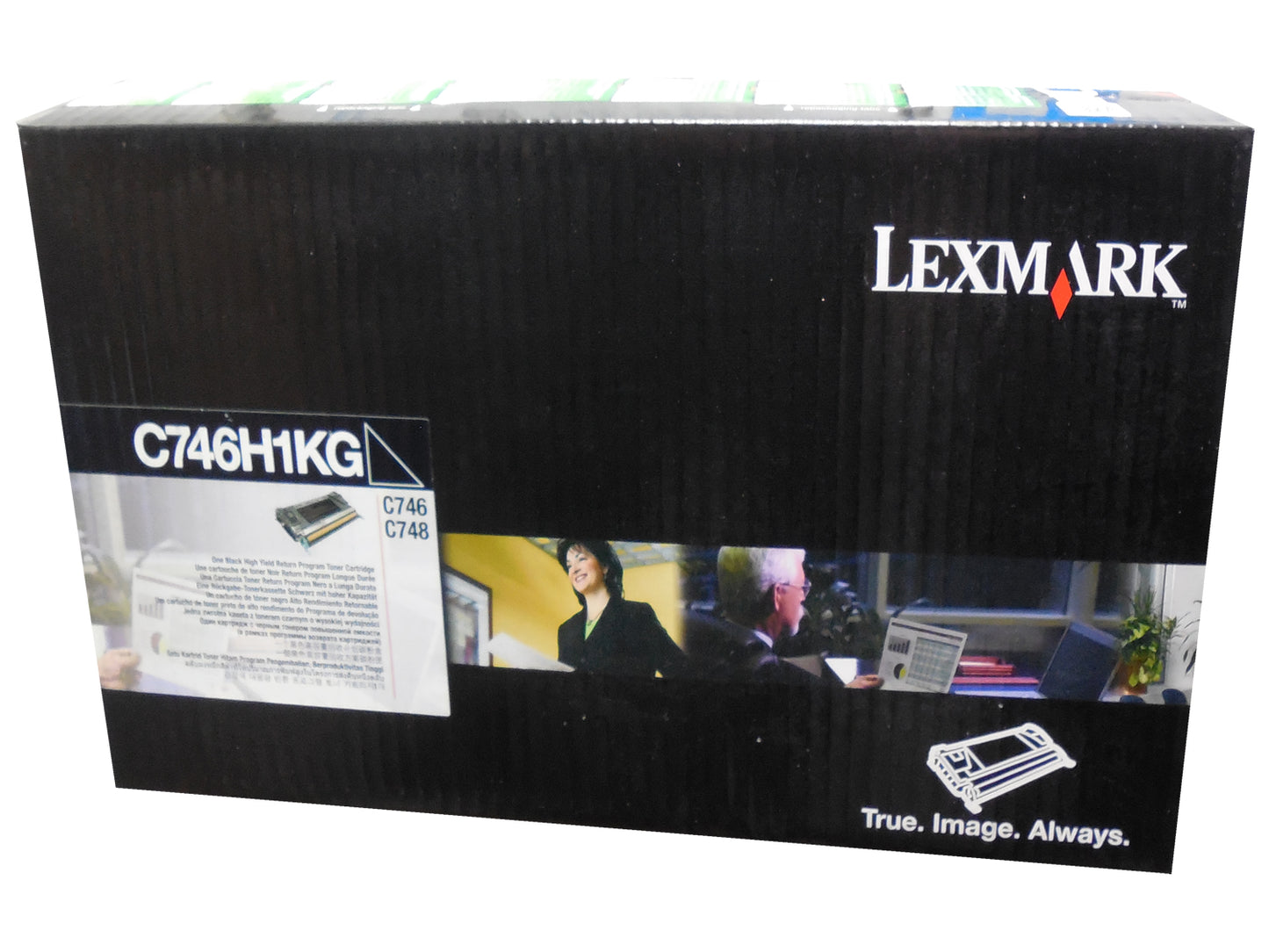 LEXMARK C746H1KG Black High Yield Return Program Toner 12k