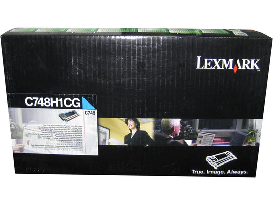 LEXMARK C748H1CG Cyan High Yield Toner 10k