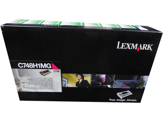 LEXMARK C748H1MG Magenta High Yield Toner 10k