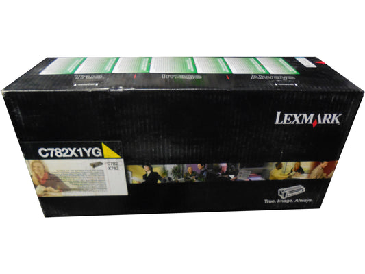 LEXMARK C782X1YG Yellow Extra High Yield Toner 15k