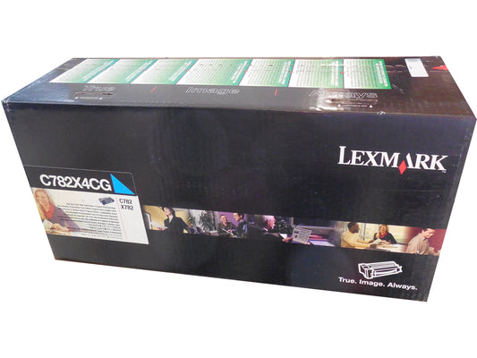 LEXMARK C782X4CG Cyan Extra High Yield Toner 15k