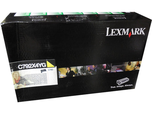 LEXMARK C792X4YG Yellow Extra High Yield Toner 20k