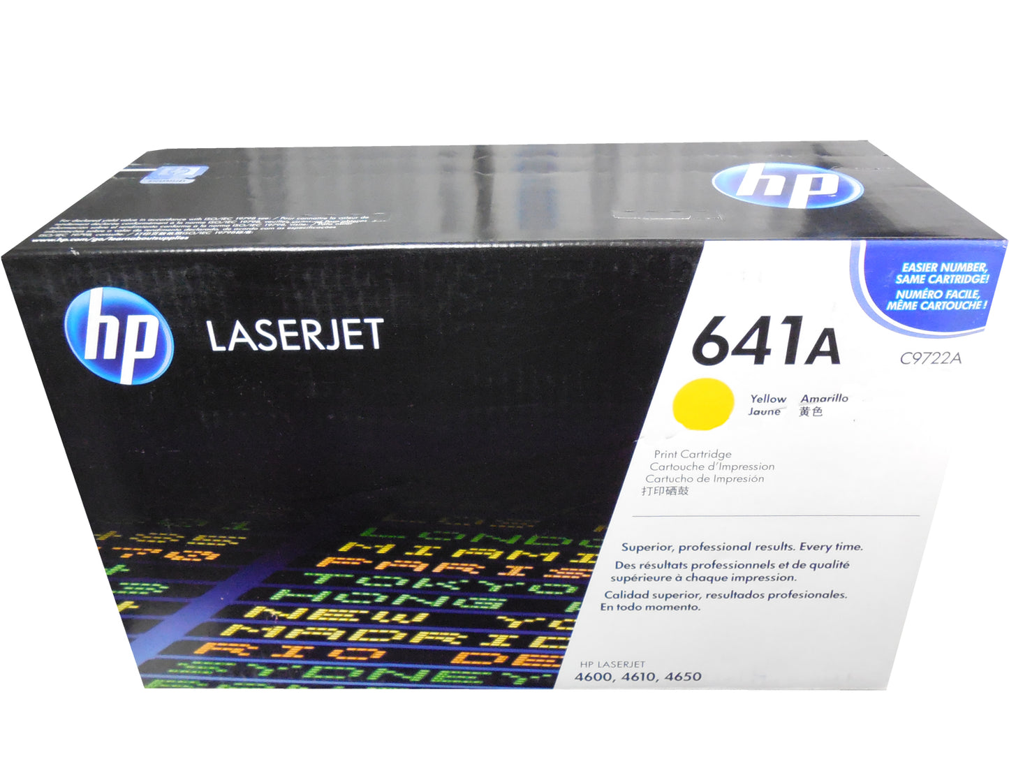 HP C9722A (641A) Yellow Toner Cartridge