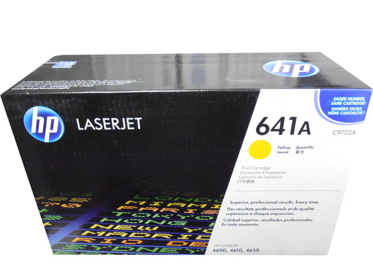 HP C9722A (641A) Yellow Toner Cartridge