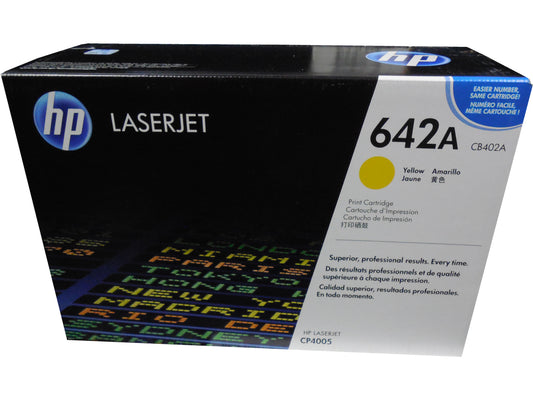 HP CB402A (642A) Yellow Toner Cartridge