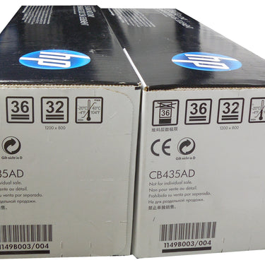 HP CB435D (35A) Black Toner Cartridge Dual Pack