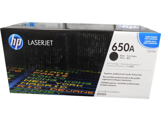 HP CE270A (650A) Black Toner 13.5k