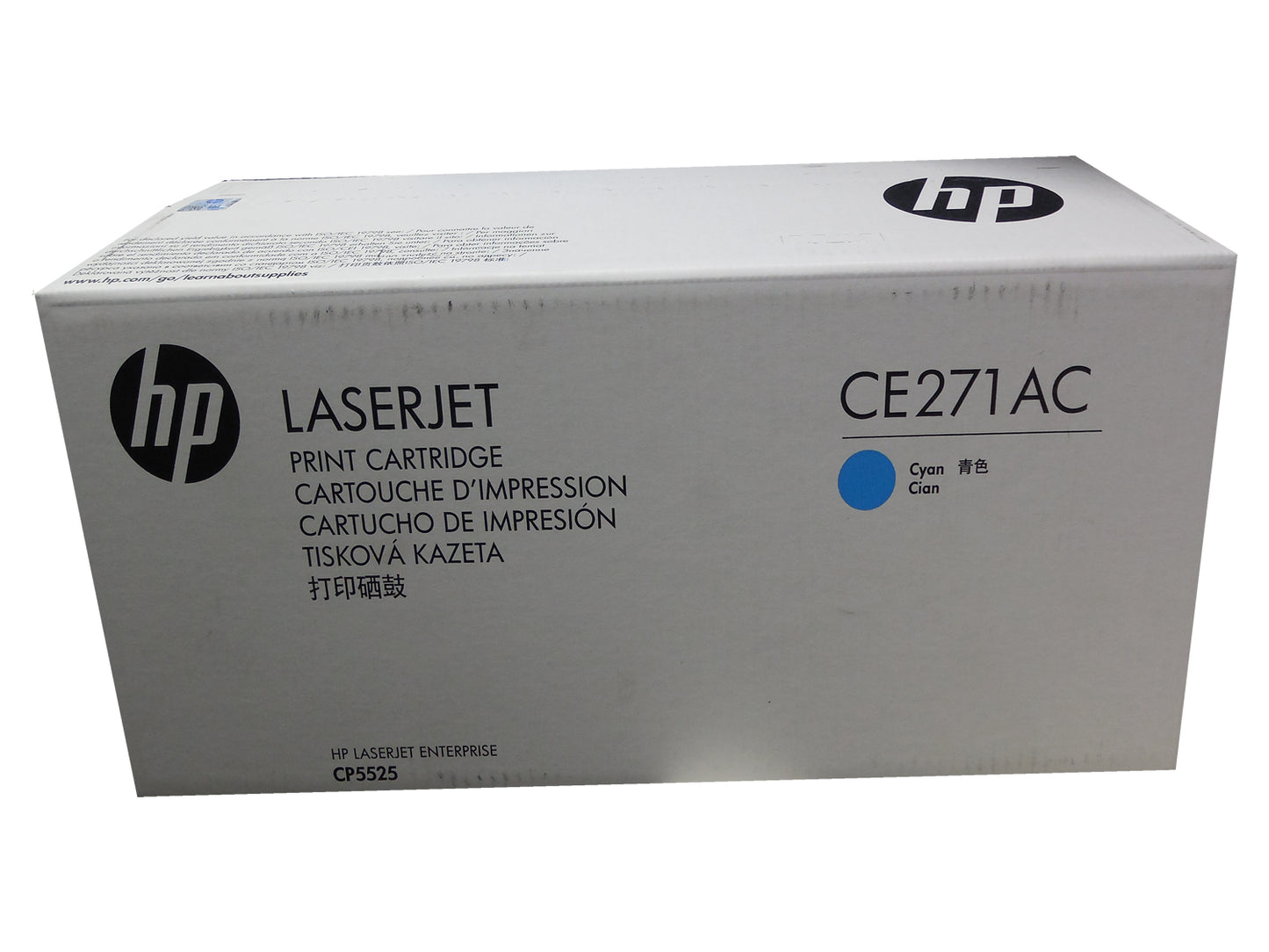 HP CE271AC (650A) Cyan Toner 15k