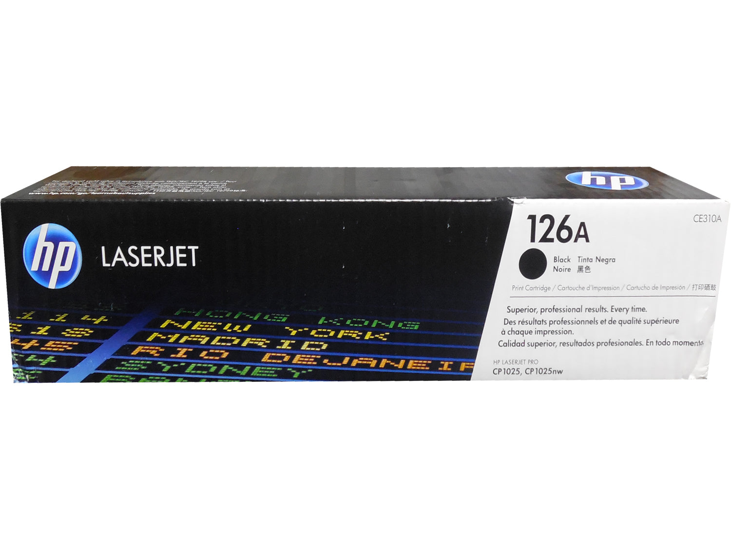 Ce310 HP CE310A (126A) Black Toner Cartridge – SupplyLinkUSA