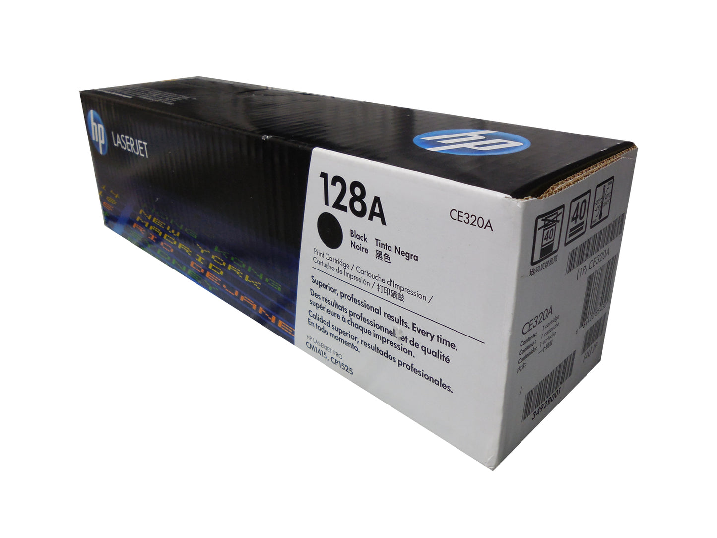 HP CE320A (128A) Black Toner Cartridge