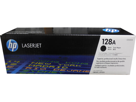 HP CE320A (128A) Black Toner Cartridge