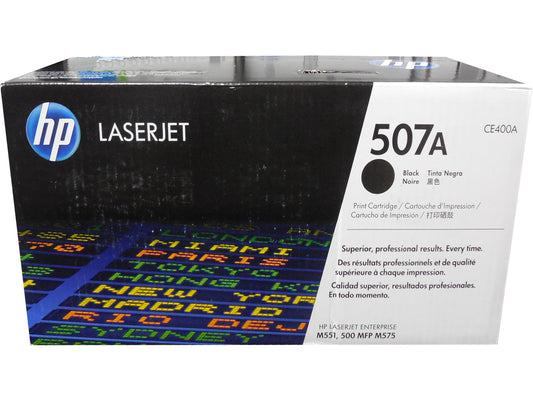 HP CE400A (507A) Black Toner 5.5k