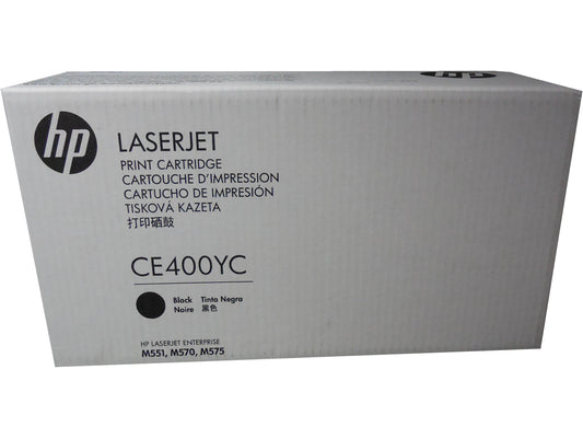 HP CE400YC (507A) High Yield Black Toner Cartridge