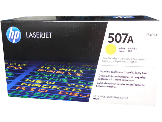 HP CE402A (507A) Yellow Toner 6k