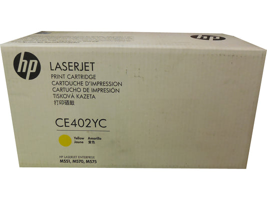 HP CE402YC (507A) Yellow Toner Cartridge