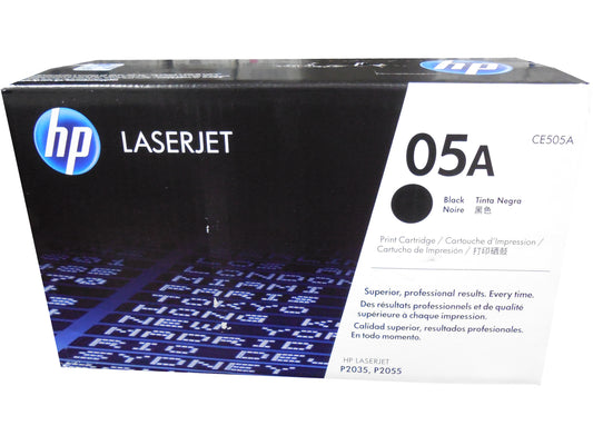 HP CE505A (05A) Black Toner Cartridge